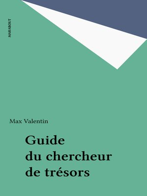 cover image of Guide du chercheur de trésors